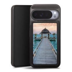 Snap Wallet Case schwarz