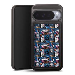 Snap Wallet Case schwarz