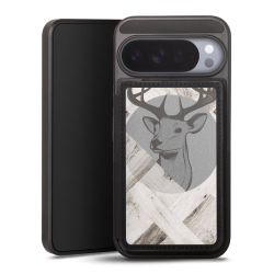 Snap Wallet Case schwarz