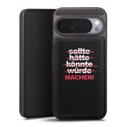 Snap Wallet Case schwarz