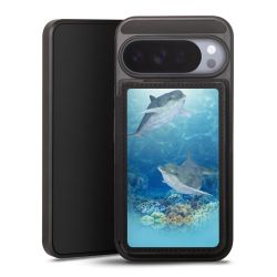 Snap Wallet Case schwarz