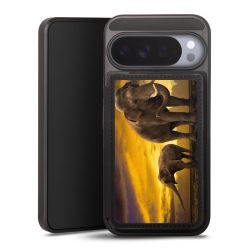 Snap Wallet Case schwarz