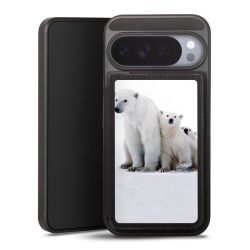 Snap Wallet Case schwarz