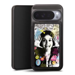 Snap Wallet Case schwarz