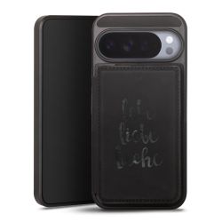 Snap Wallet Case schwarz