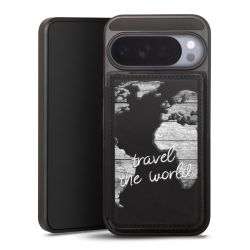 Snap Wallet Case schwarz