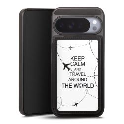 Snap Wallet Case schwarz