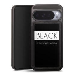 Snap Wallet Case schwarz