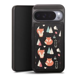 Snap Wallet Case schwarz