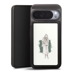 Snap Wallet Case schwarz