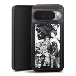 Snap Wallet Case schwarz