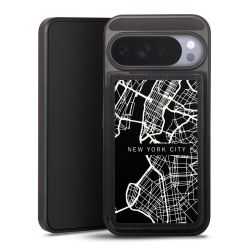 Snap Wallet Case schwarz