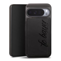 Snap Wallet Case schwarz