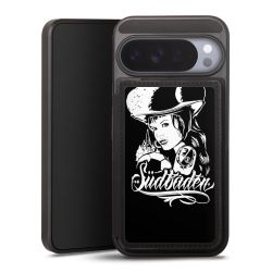 Snap Wallet Case schwarz