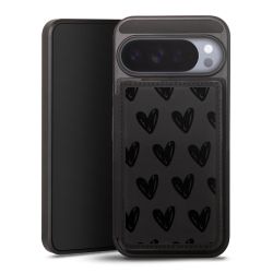 Snap Wallet Case schwarz