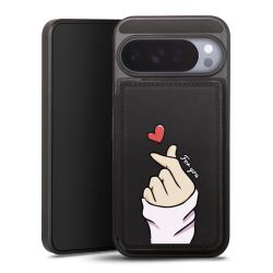 Snap Wallet Case schwarz