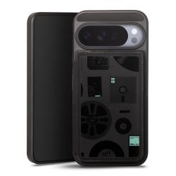 Snap Wallet Case schwarz