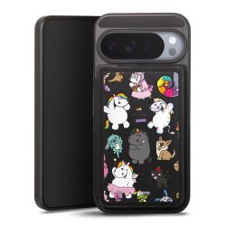 Snap Wallet Case schwarz