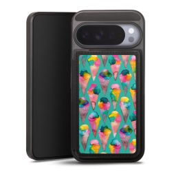 Snap Wallet Case schwarz