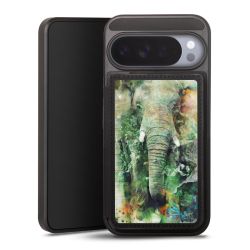 Snap Wallet Case schwarz