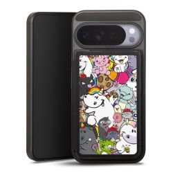 Snap Wallet Case schwarz