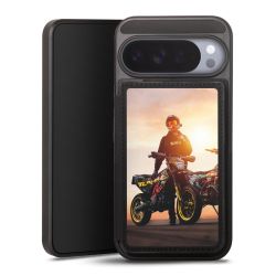 Snap Wallet Case schwarz