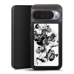 Snap Wallet Case schwarz