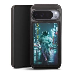 Snap Wallet Case schwarz