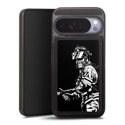 Snap Wallet Case schwarz