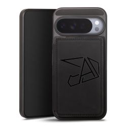 Snap Wallet Case schwarz