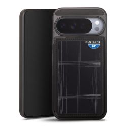 Snap Wallet Case schwarz