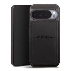 Snap Wallet Case schwarz