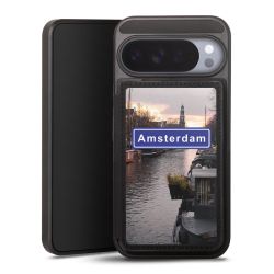 Snap Wallet Case schwarz