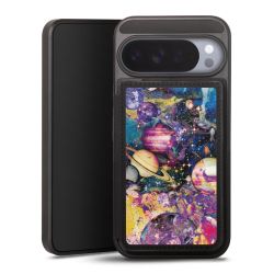 Snap Wallet Case schwarz