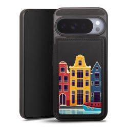 Snap Wallet Case schwarz