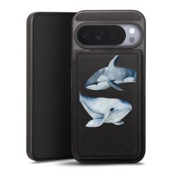 Snap Wallet Case schwarz