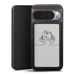 Snap Wallet Case schwarz