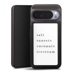 Snap Wallet Case schwarz