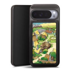 Snap Wallet Case schwarz