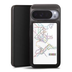 Snap Wallet Case schwarz