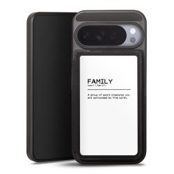 Snap Wallet Case schwarz