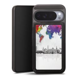 Snap Wallet Case schwarz