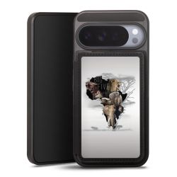 Snap Wallet Case schwarz