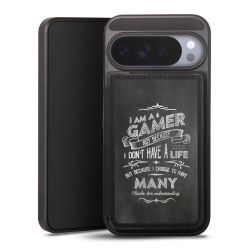 Snap Wallet Case schwarz