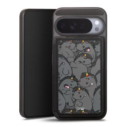 Snap Wallet Case schwarz