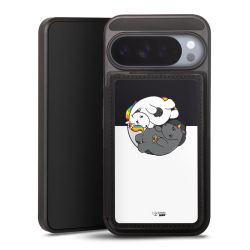 Snap Wallet Case schwarz