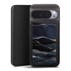 Snap Wallet Case schwarz