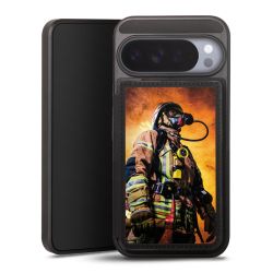 Snap Wallet Case schwarz