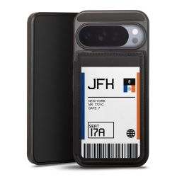 Snap Wallet Case schwarz