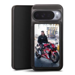 Snap Wallet Case schwarz